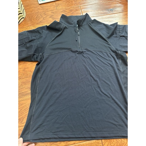 CONDOR Short Sleeve Combat Shirt GEN Size XL Men Quarter Zip Utility Pocket - Picture 5 of 11